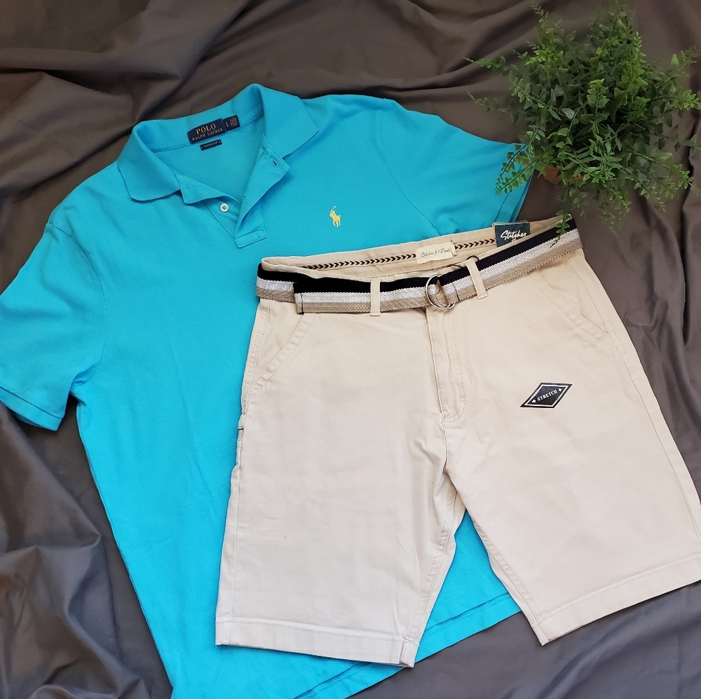 Mens Cotton Shorts Sz 34